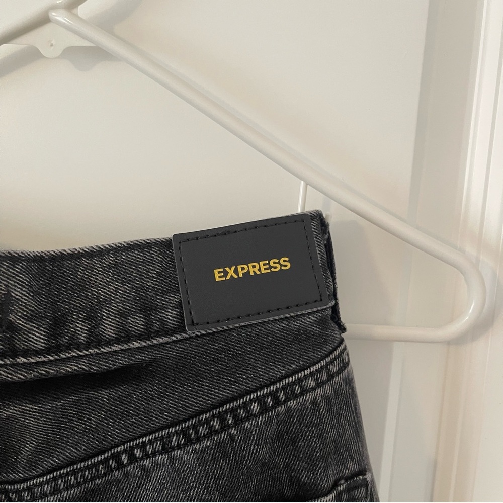 Express Straight Ankle High Rise OR Ripped Jeans - Picture 6 of 10